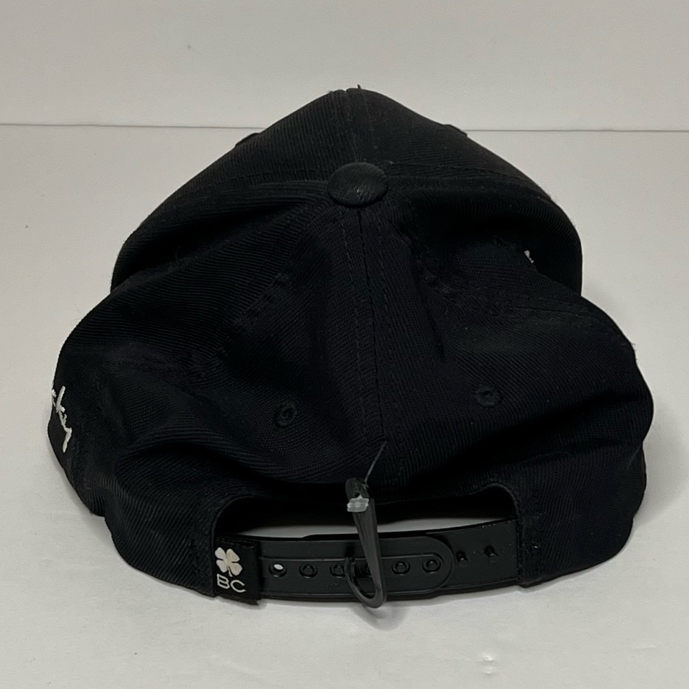 Black Clover Live Lucky clover flag hat snap back Glenmoor 110 black and white - Picture 7 of 8